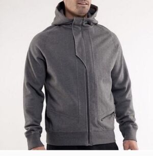 Lululemon Gray Deep Cove Hoodie Unisex Mens XL  Fits Woman's 1x